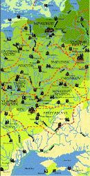 Map of Rus