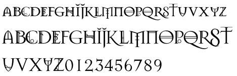 Splendors Font Sample